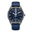 Police blue dial stainless steel watch blue leather strap men fashion watch Shop Now Online