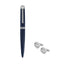 Police Candara blue ballpoint pen with gunmetal cufflinks luxury gift set Paris Gallery Qatar Shop the Latest Online