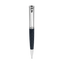 Police Cordia silver and blue ballpoint pen with monogram lower barrel and silver-tone trims