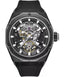 Police Dayton Skeleton men’s automatic watch with black silicone strap at Paris Gallery Qatar