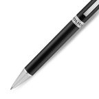 Police Felix black enamel ballpoint pen with stainless steel trims minimal luxury writing instrument Paris Gallery Qatar Find Online Today