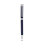 Police Felix blue enamel ballpoint pen stainless steel trims luxury writing pen Paris Gallery Qatar Shop the Latest Online