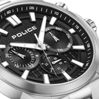 Police Rangy gents watch with black dial and stainless steel bracelet available online at Paris Gallery Qatar