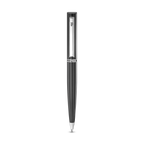 Police Sagona black matte ballpoint pen with stainless steel trim luxury writing instrument Paris Gallery Qatar Available for Online Purchase