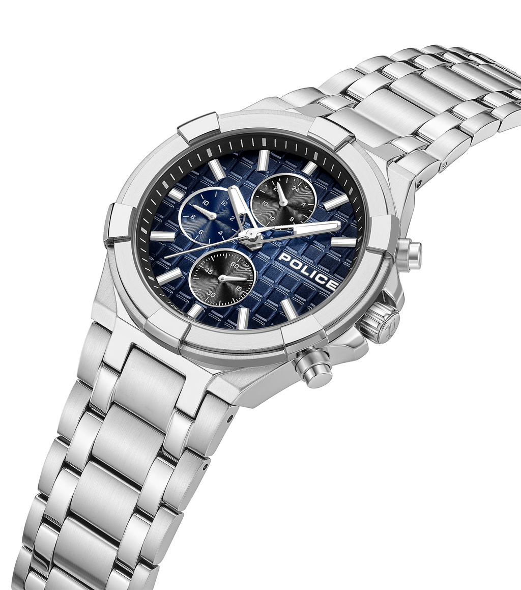 Image ALT

Police stainless steel chronograph watch black to blue dial steel bracelet men watch Find Online Today
