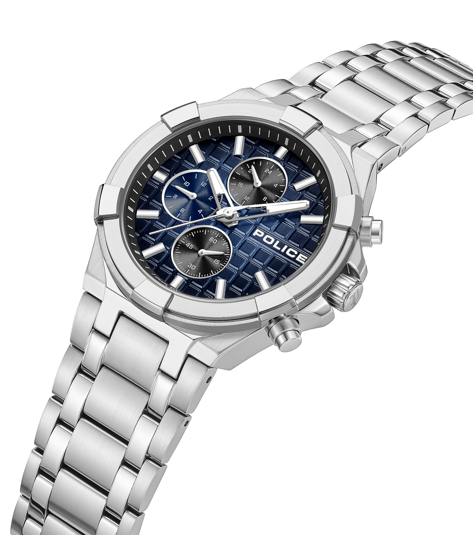 Image ALT

Police stainless steel chronograph watch black to blue dial steel bracelet men watch Find Online Today