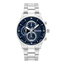 Police stainless steel chronograph watch blue dial steel bracelet men watch Available for Online Purchase