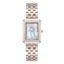 Police women's two-tone silver and rose gold watch with silver dial, crystal-set bezel and stainless steel bracelet