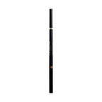 Dark brow pencil with a gold-toned band, white Clarins branding, and a visible medium brown tip.