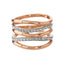 Buckley London Bayswater Ring Rose Gold Two Tone