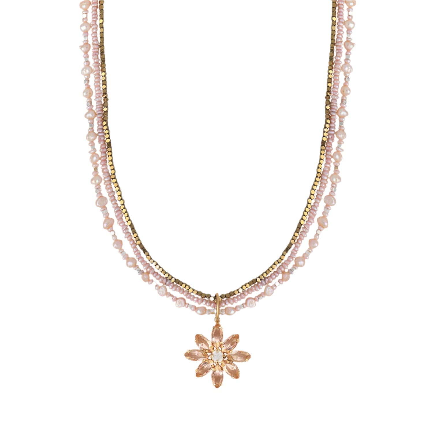 Reminiscence Women's Yellow Necklace Reminiscence Women's Yellow Necklace