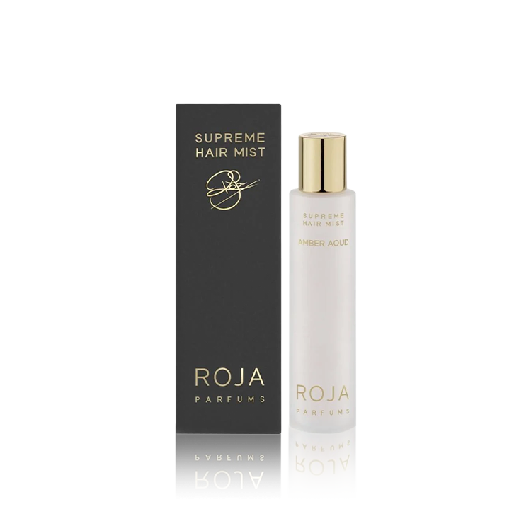 Roja Amber Aoud Supreme Hair Mist 50ml luxury hair fragrance amber oud Paris Gallery Qatar
