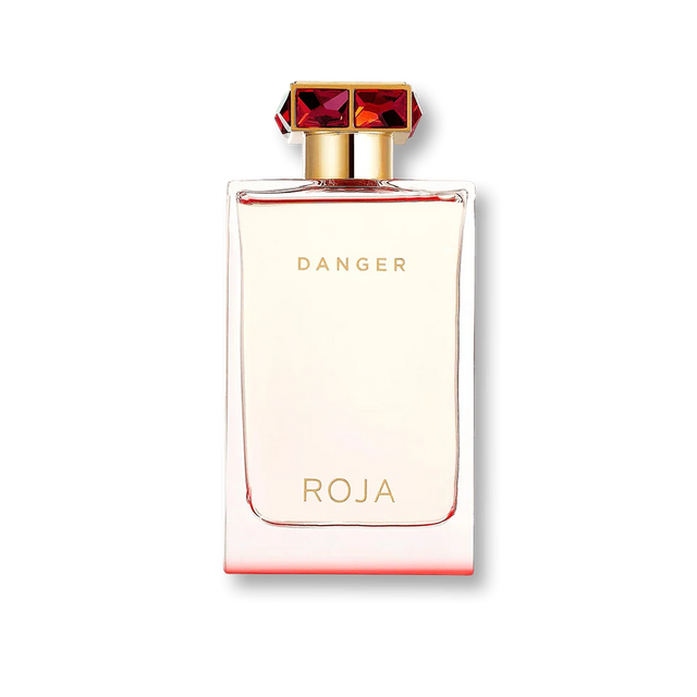 Roja Parfums Danger Pour Femme Eau de Parfum 75ml luxury women's fragrance bottle with red gemstone cap