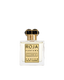 Roja Parfums Scandal Pour Homme Parfum 50ml luxury men's fragrance bottle with gold plaque and black gemstone cap.