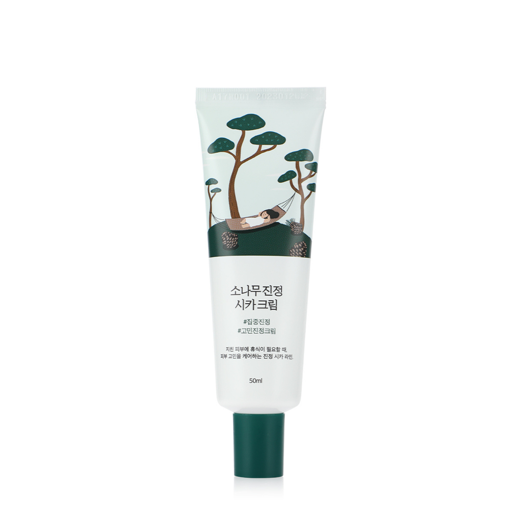 Round Lab Pine Calming Cica Cream 50ml soothing facial moisturizer