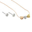 Buckley London Heart Trio Earring And Pendant Set Gifting Imitation Mixed
