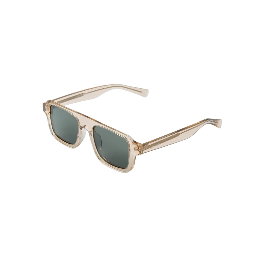VAYO Ridge Polarized Square Acetate Sunglass Black VAYO Ridge Polarized Square Acetate Sunglass Black