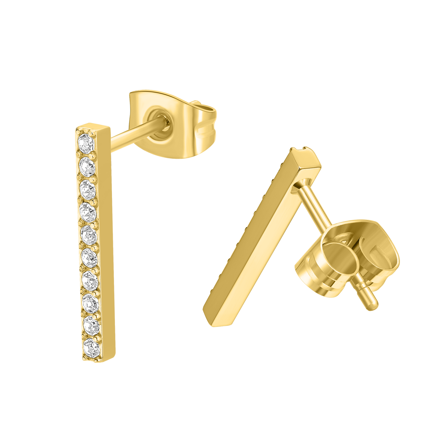 Police Medellin Crystals Sleek Drop Earrings Police Medellin Crystals Sleek Drop Earrings