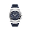 Men's Vega Chrono Blue Silicone Strap Watch