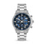 Police Soul Men's 50MM Silver Chronograph Stainless Steel Strap Watch