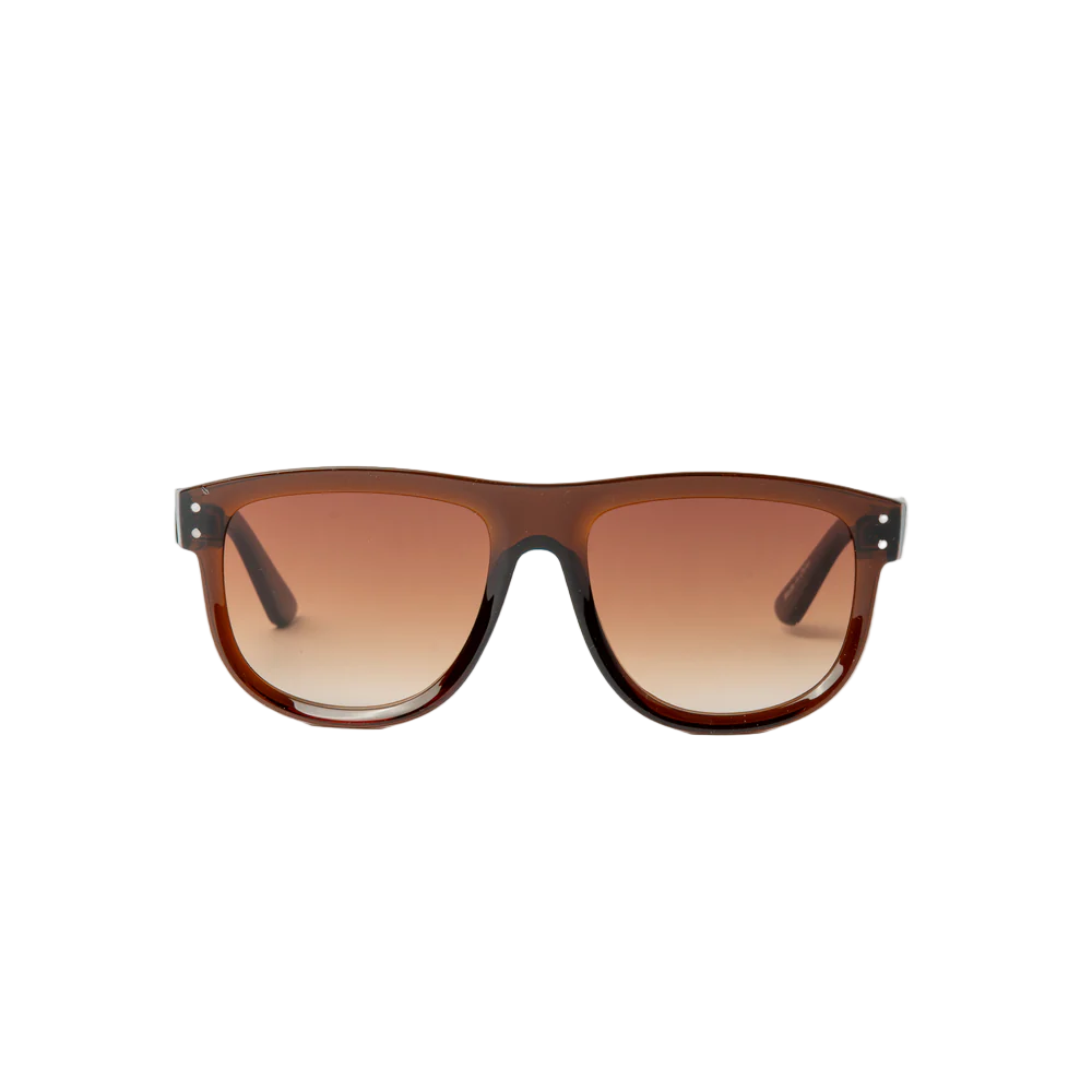 VAYO Aurora Women's Square Sunglass Brown