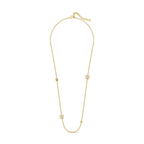 Saint Honoré gold plated butterfly long necklace with cut out design chain for women Paris Gallery Qatar Find Online Today