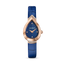 Saint Honoré Paris rose gold diamond watch with blue dial and strap luxury watch Paris Gallery Qatar Exclusive Online