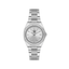 Santa Barbara Polo & Racquet Club women's watch with a silver-toned octagonal case, embellished bezel, and silver-toned link