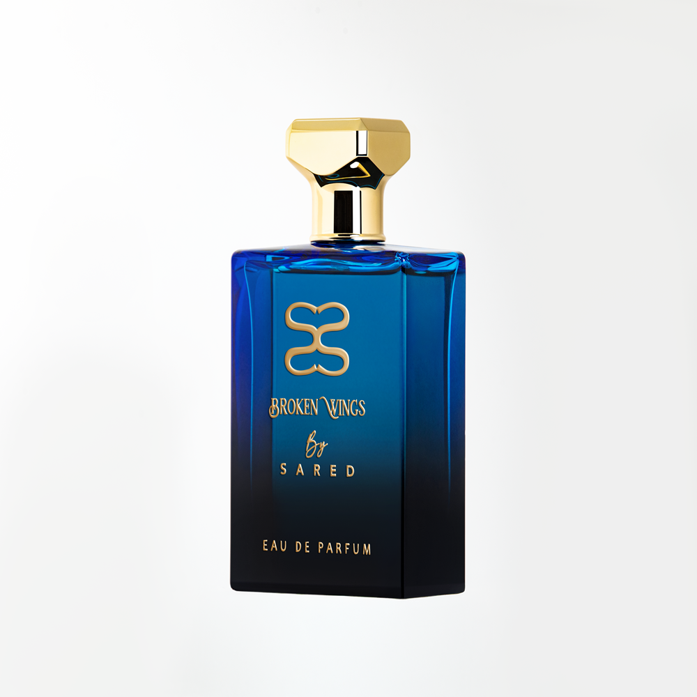 Sared Broken Wings Eau de Parfum 100ml blue luxury perfume bottle Paris Gallery Qatar Find Online Today