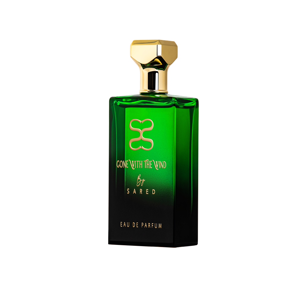 Sared Gone With The Wind Eau de Parfum 100ml green luxury perfume bottle Paris Gallery Qatar Exclusive Online