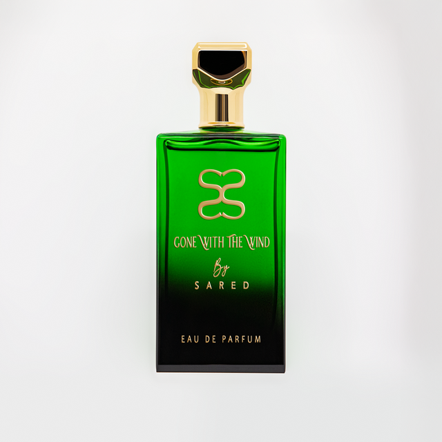 Sared Gone With The Wind Eau de Parfum 100ml green luxury perfume bottle Paris Gallery Qatar Exclusive Online