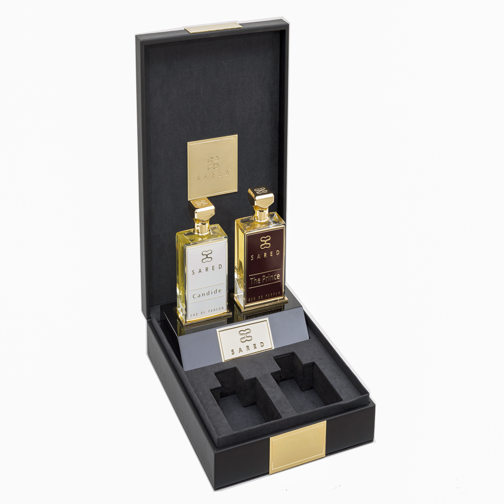 Sared Vintage Collection perfume gift set 2x100ml luxury box Paris Gallery Qatar Order Online Today