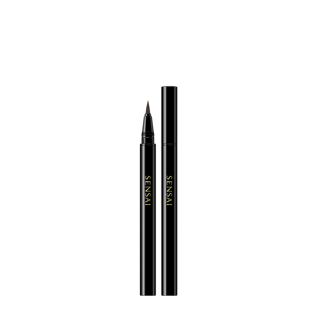 Sensai Designing Liquid Eyeliner 02 Deep Brown precision liquid eyeliner now online at Paris Gallery Qatar