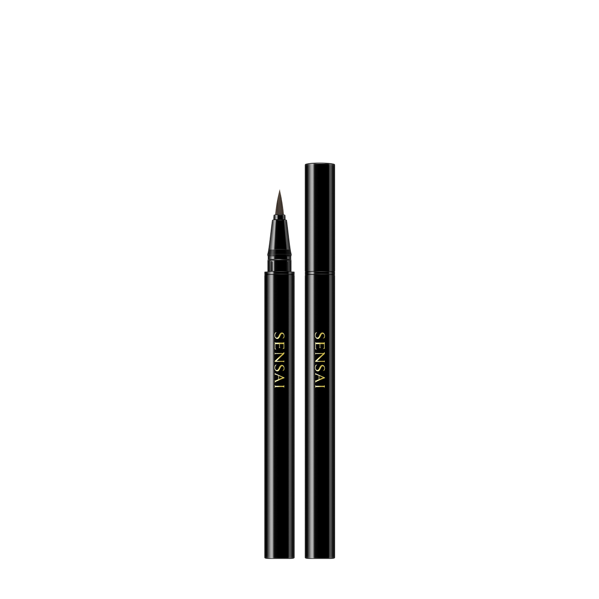 Sensai Designing Liquid Eyeliner 02 Deep Brown precision liquid eyeliner now online at Paris Gallery Qatar
