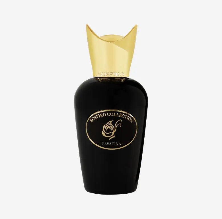 Sospiro Nero Cavatina Eau de Parfum 75ml black and gold luxury fragrance bottle