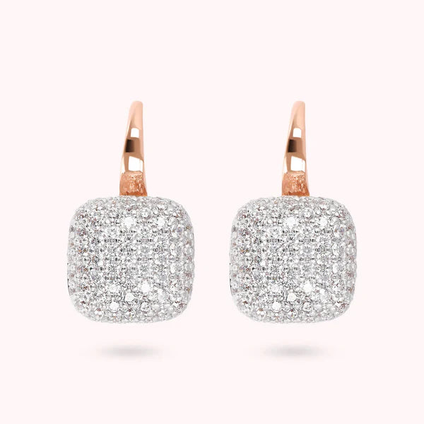Bronzallure Earring White Bronzallure Earring White