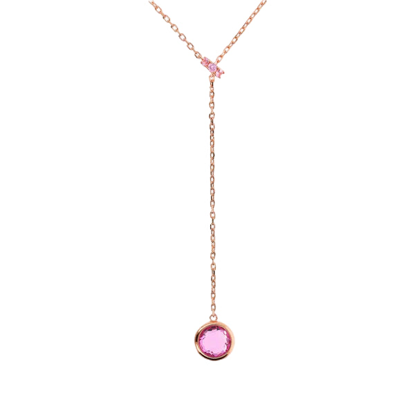 Bronzallure Necklace Pink