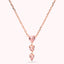 Bronzallure Necklace Pink