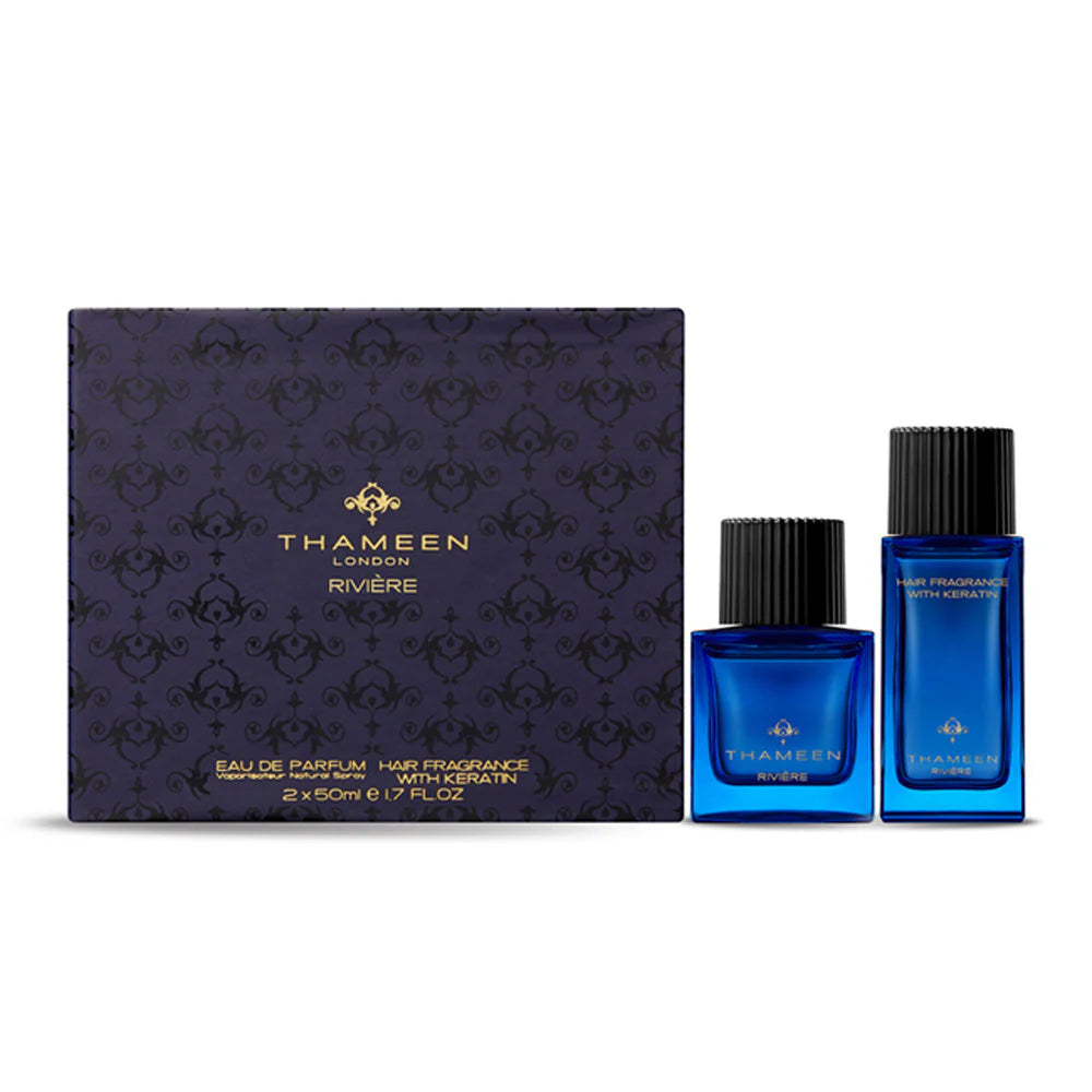 Thameen Riviere gift set EDP 50ml and hair mist 50ml luxury fragrance set Available for Online Purchase