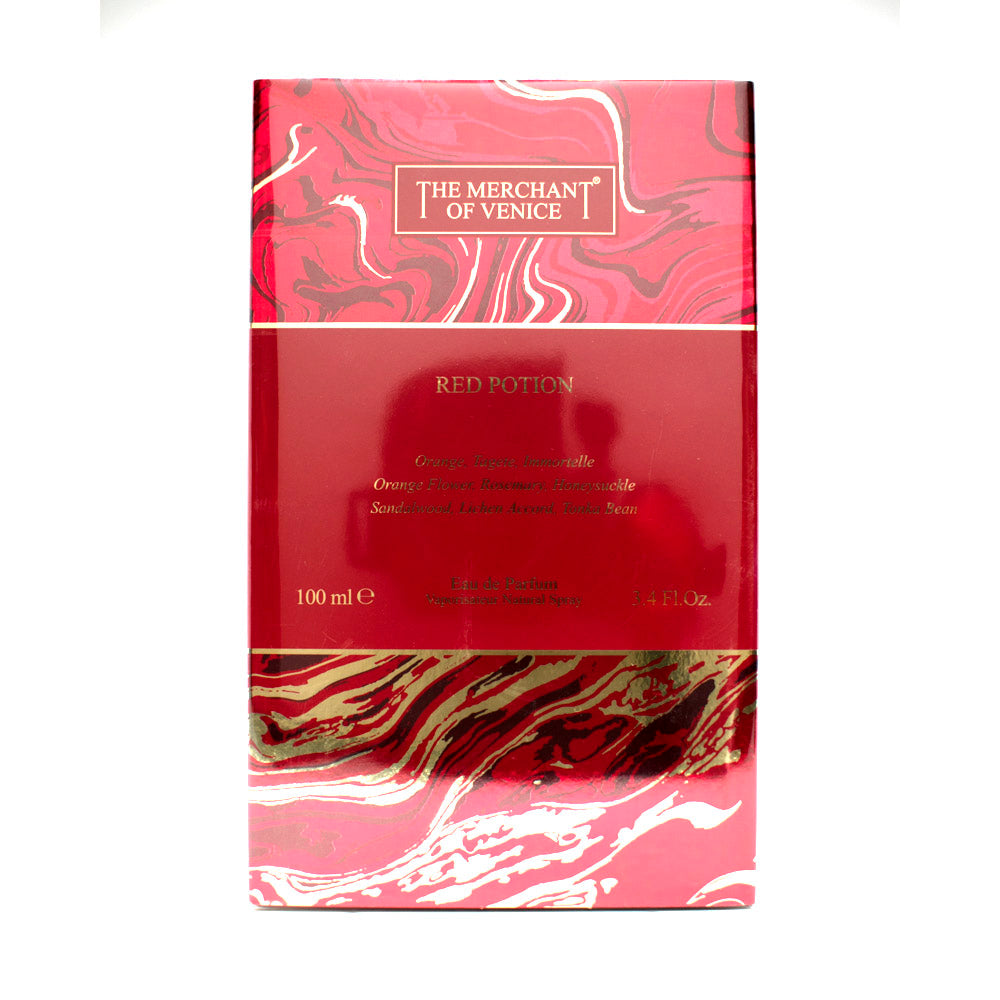 The Merchant of Venice Red Potion Eau de Parfum 100ml luxury fragrance bottle