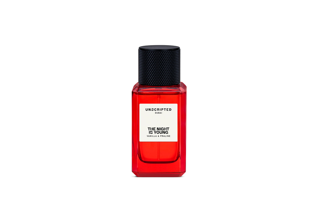 UNSCRIPTED The Night Is Young Perfume 100ML available at Paris Gallery Qatar