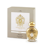 Tiziana Terenzi Zubenel Assoluto Extrait de Parfum 100ml luxury niche fragrance bottle with decorative gold detailing and presentation box.