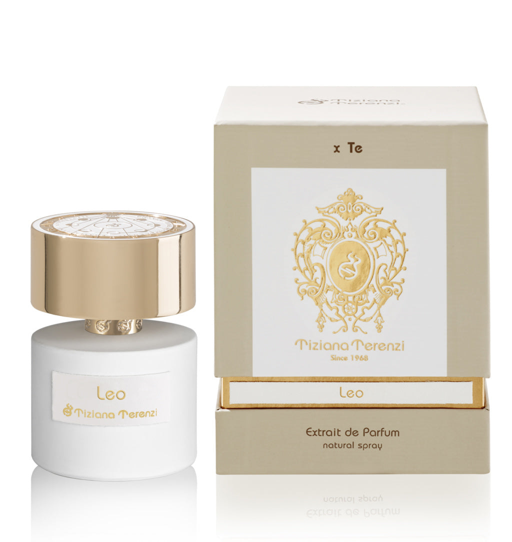 Tiziana Terenzi Leo Extrait De Parfum 100ml luxury woody amber fragrance bottle Paris Gallery Qatar Exclusive Online