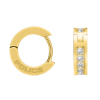 Police Unity Crystals Huggee Earrings
