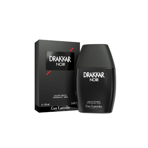 Guy Laroche Drakkar Noir Iconic Designer Fragrance - Intense &amp; Powerful Eau de Toilette,100ml