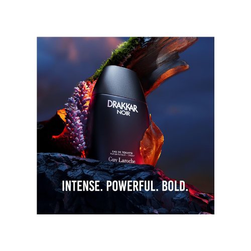 Guy Laroche Drakkar Noir Iconic Designer Fragrance - Intense & Powerful Eau de Toilette,100ml