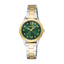 ESPRIT Women Watch, Gold Color Case, Dark Green Dial