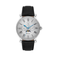 Santa Barbara Polo & Racquet Club & Racquet Club Legend Men's Silver Dial Black Leather Strap Watch
