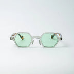 VAYO Edge Where Shape Meets Style Sunglass Green