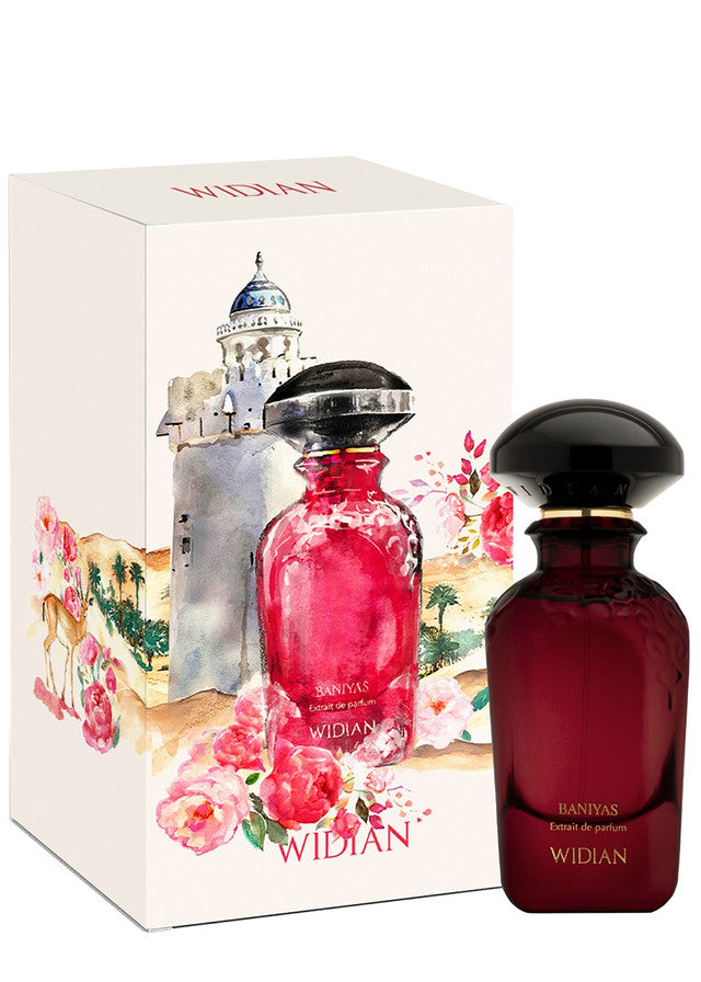 Widian Baniyas Extrait De Parfum 50ml luxury oriental amber fragrance bottle Paris Gallery Qatar Exclusive Online